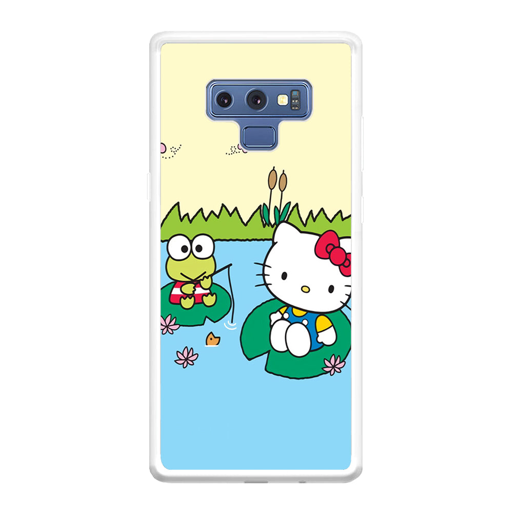 Hello Kitty Fishing With Keroppi Samsung Galaxy Note 9 Case