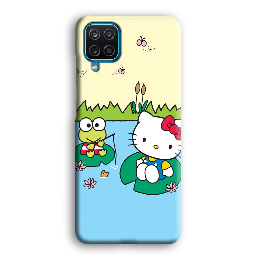 Hello Kitty Fishing With Keroppi Samsung Galaxy A12 Case