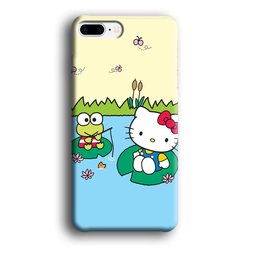 Hello Kitty Fishing With Keroppi iPhone 8 Plus Case