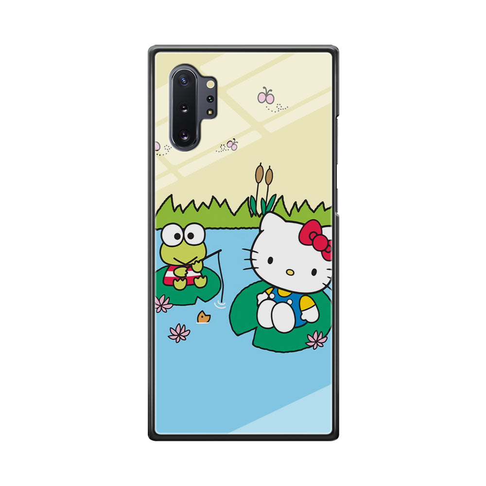 Hello Kitty Fishing With Keroppi Samsung Galaxy Note 10 Plus Case