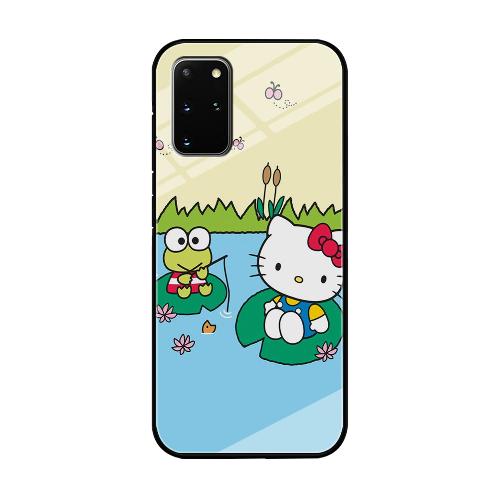 Hello Kitty Fishing With Keroppi Samsung Galaxy S20 Plus Case