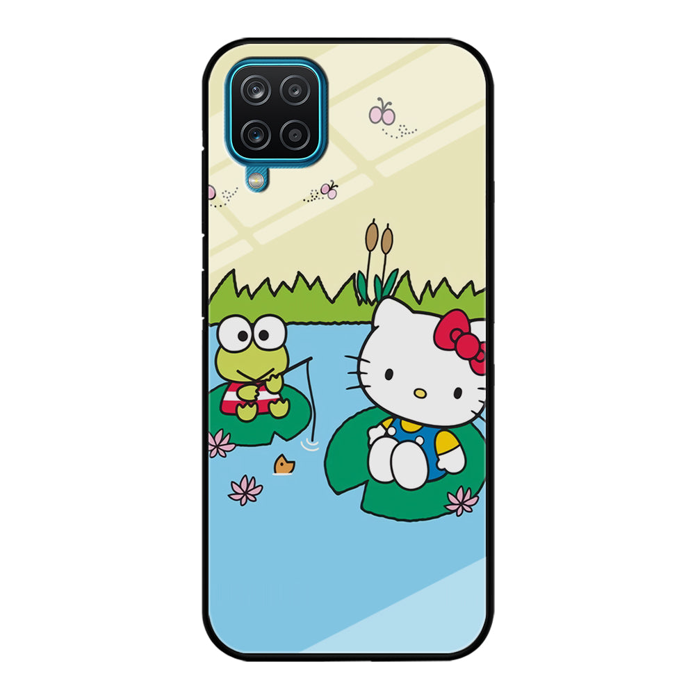 Hello Kitty Fishing With Keroppi Samsung Galaxy A12 Case