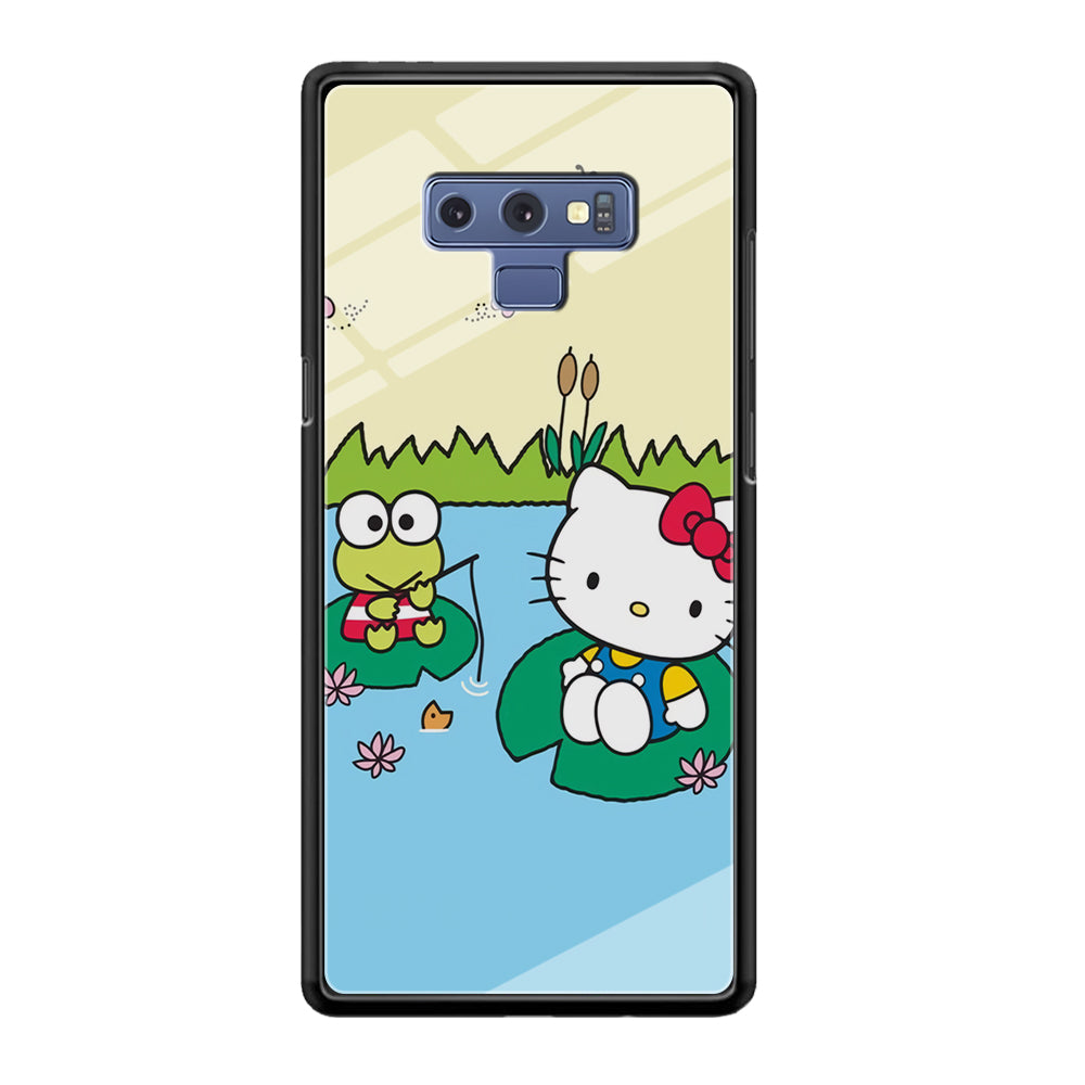 Hello Kitty Fishing With Keroppi Samsung Galaxy Note 9 Case