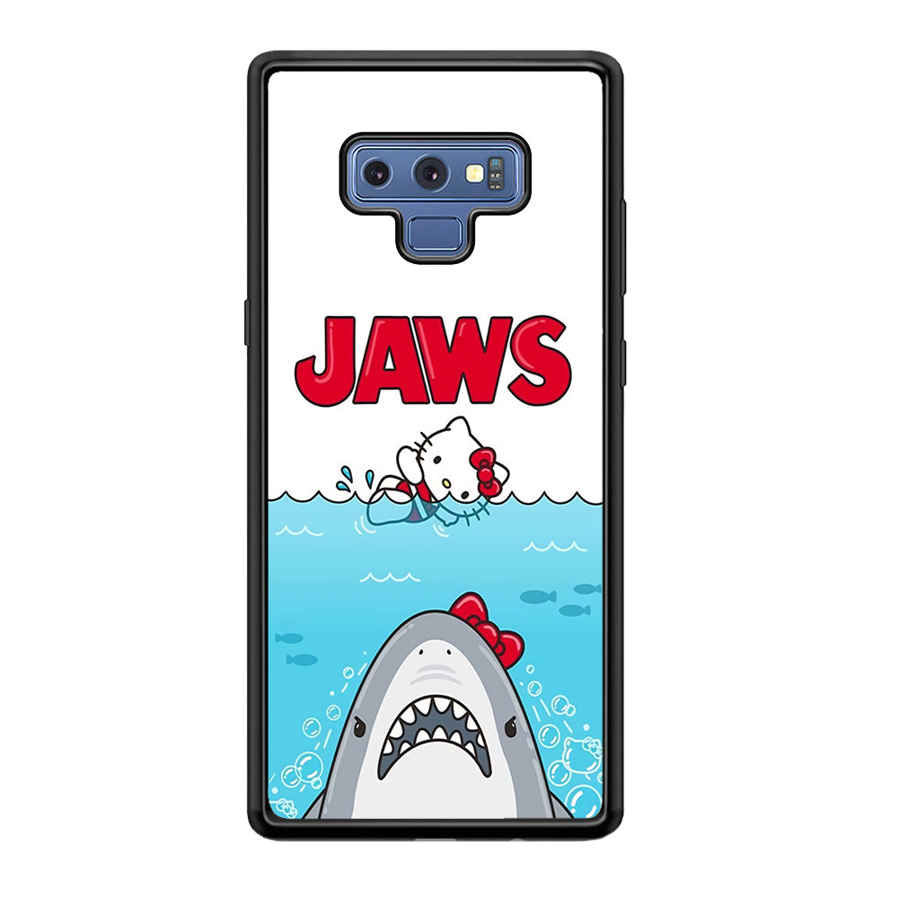 Hello Kitty Jaws Shark Samsung Galaxy Note 9 Case