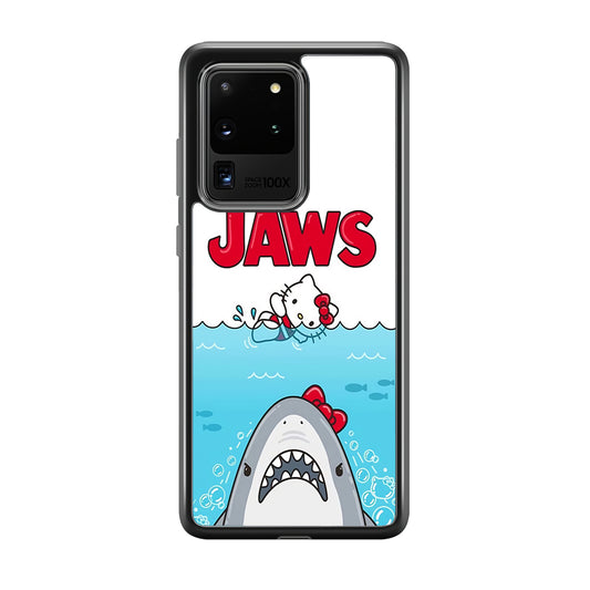 Hello Kitty Jaws Shark Samsung Galaxy S20 Ultra Case
