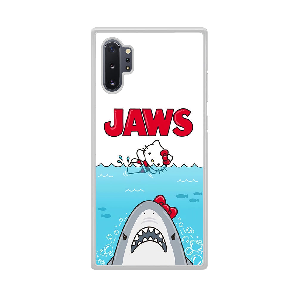 Hello Kitty Jaws Shark Samsung Galaxy Note 10 Plus Case