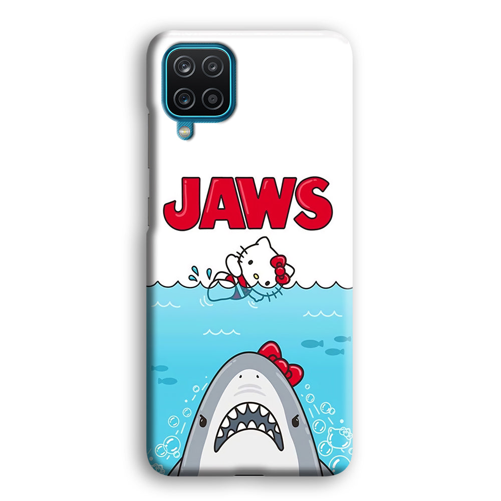 Hello Kitty Jaws Shark Samsung Galaxy A12 Case