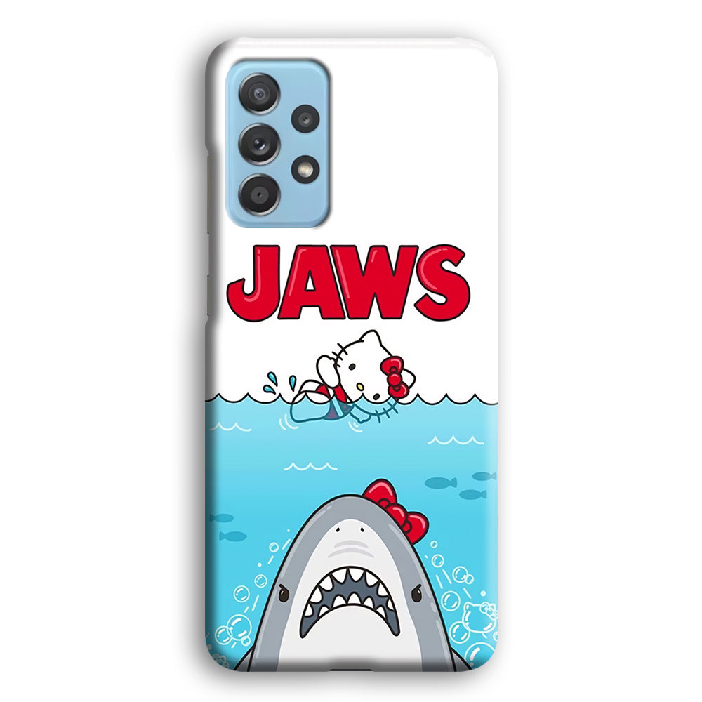 Hello Kitty Jaws Shark Samsung Galaxy A52 Case