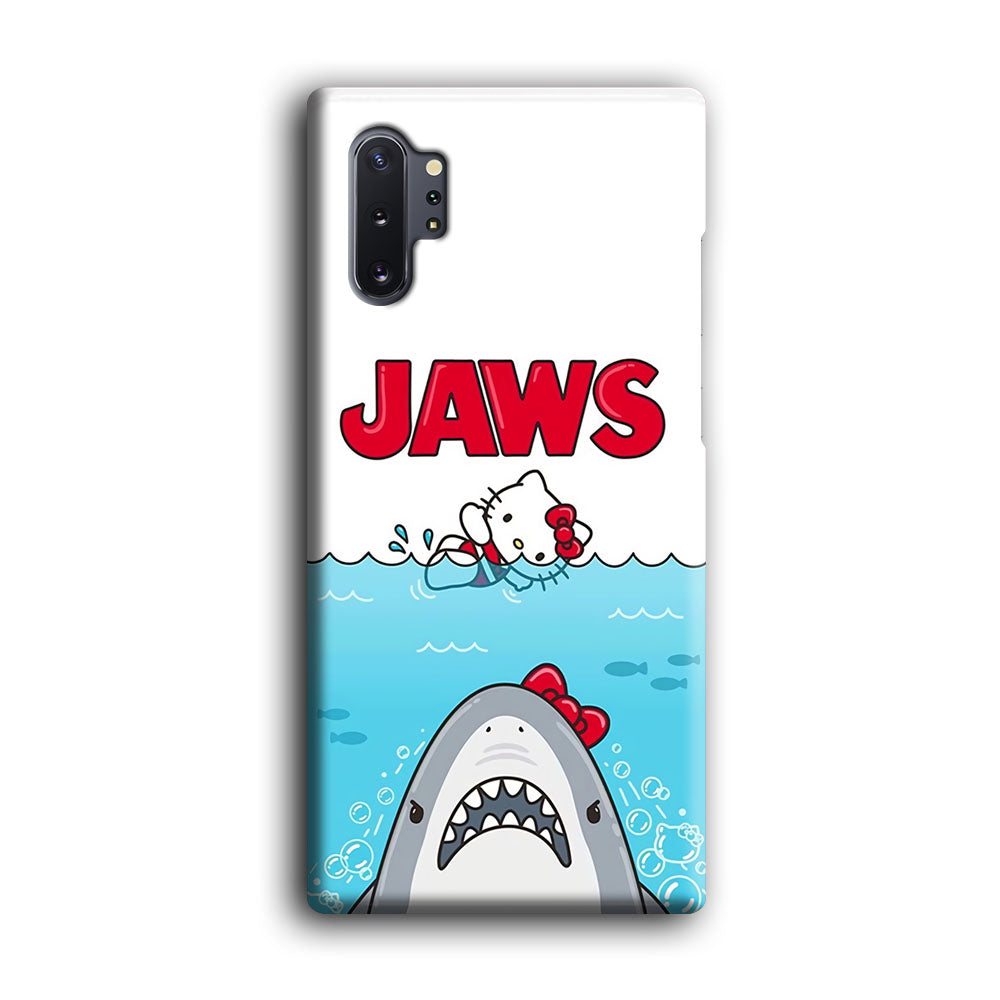 Hello Kitty Jaws Shark Samsung Galaxy Note 10 Plus Case