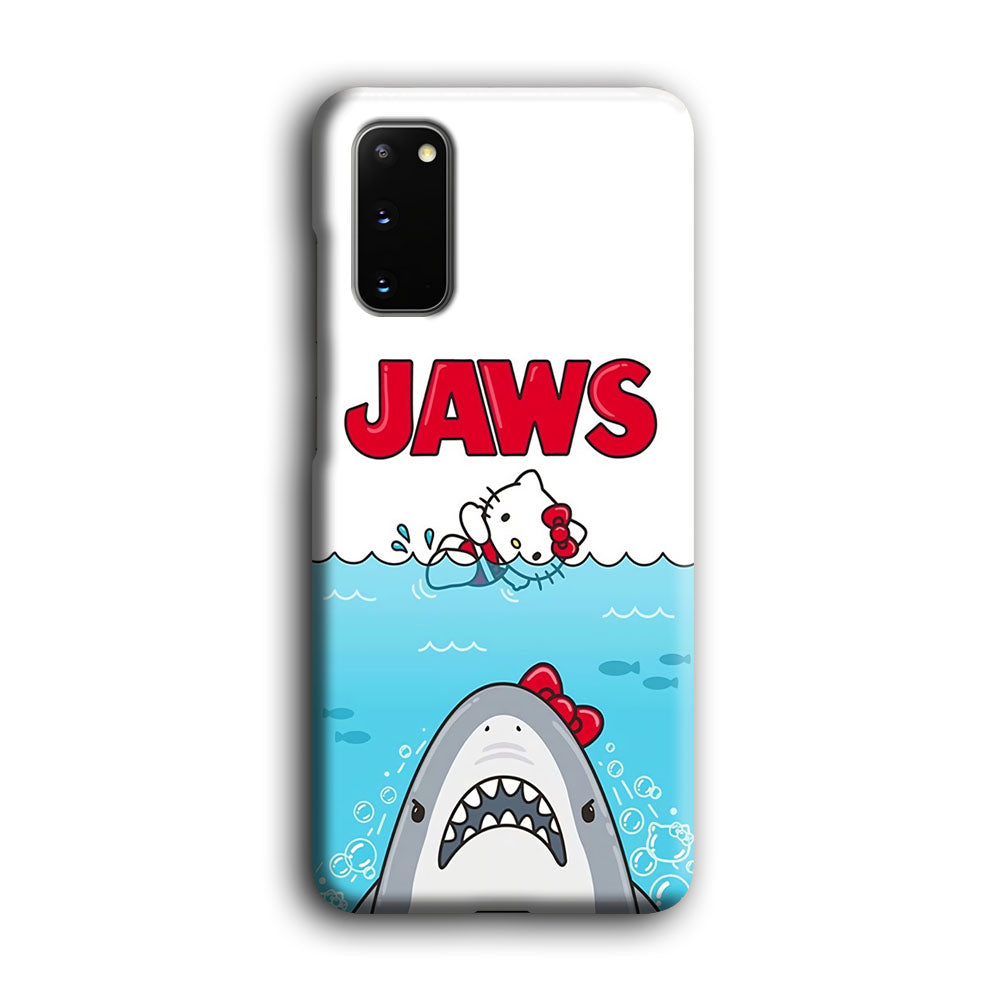 Hello Kitty Jaws Shark Samsung Galaxy S20 Case