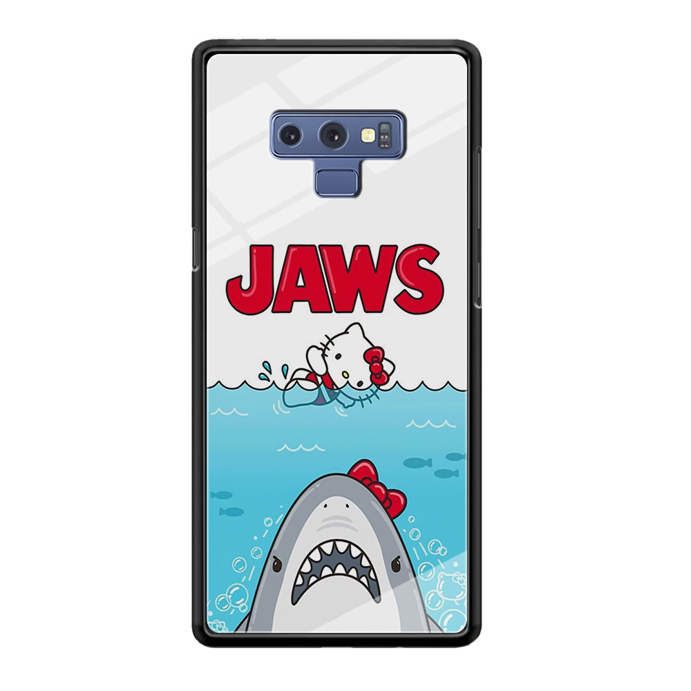 Hello Kitty Jaws Shark Samsung Galaxy Note 9 Case