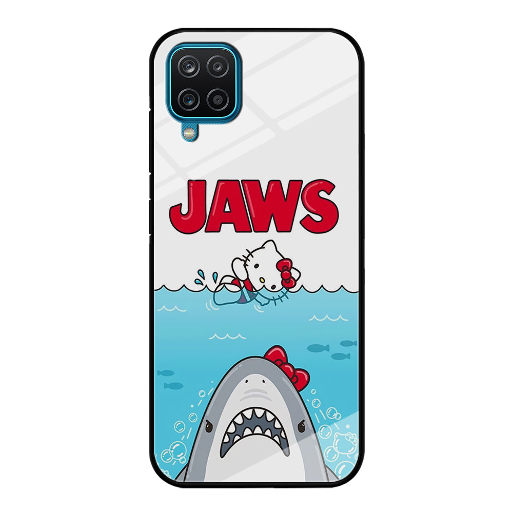 Hello Kitty Jaws Shark Samsung Galaxy A12 Case