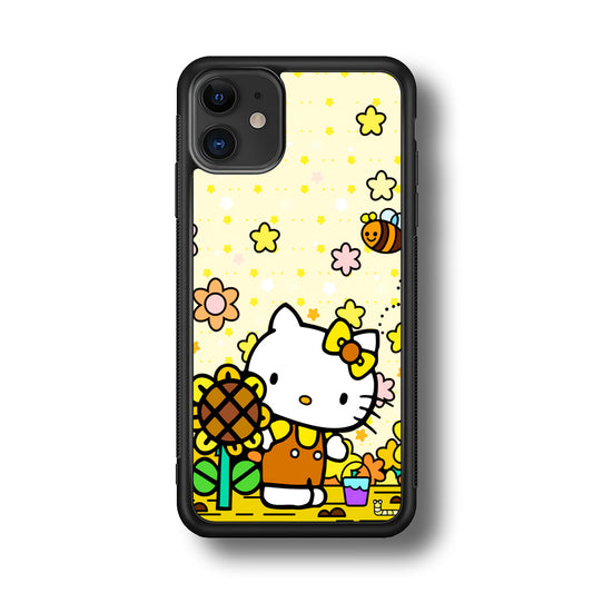 Hello Kitty Sun Flowers iPhone 11 Case