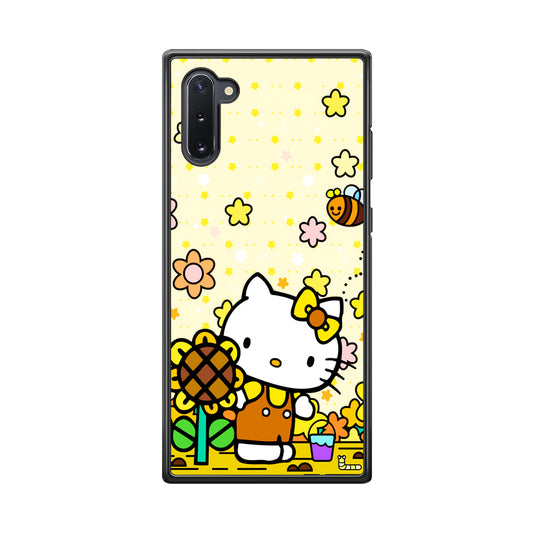 Hello Kitty Sun Flowers Samsung Galaxy Note 10 Case