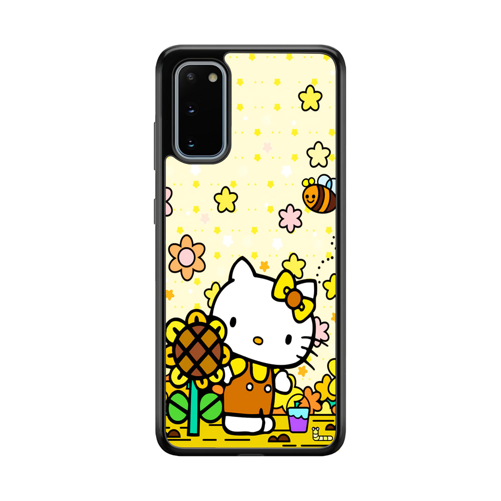 Hello Kitty Sun Flowers Samsung Galaxy S20 Case