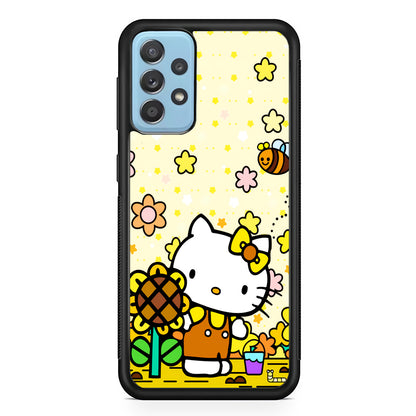 Hello Kitty Sun Flowers Samsung Galaxy A52 Case