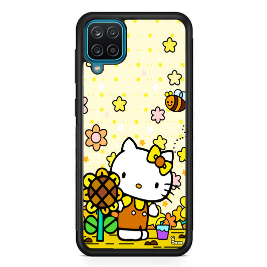 Hello Kitty Sun Flowers Samsung Galaxy A12 Case