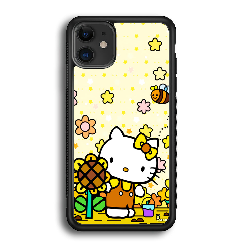 Hello Kitty Sun Flowers iPhone 12 Case