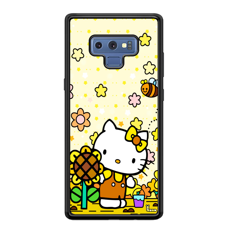 Hello Kitty Sun Flowers Samsung Galaxy Note 9 Case