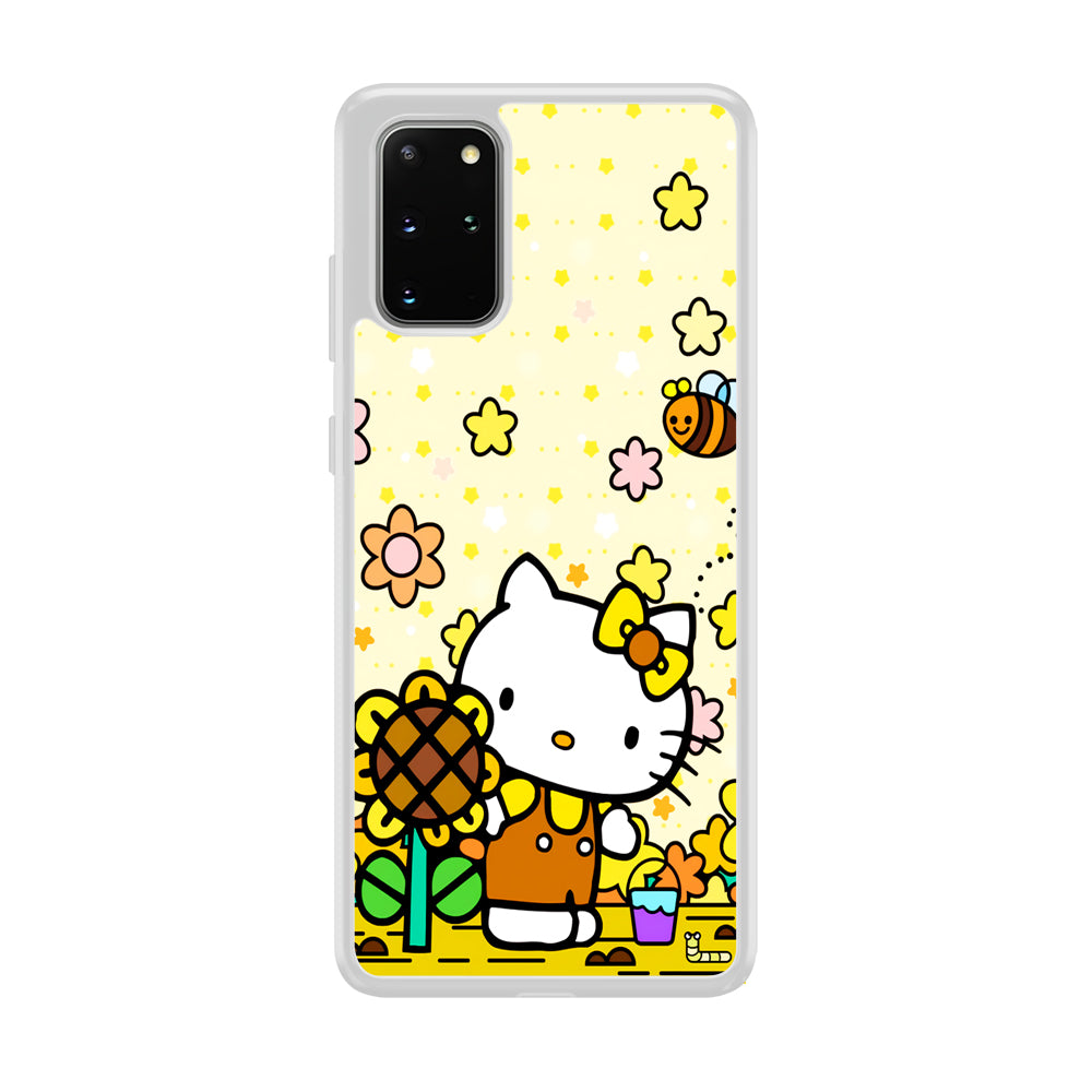 Hello Kitty Sun Flowers Samsung Galaxy S20 Plus Case