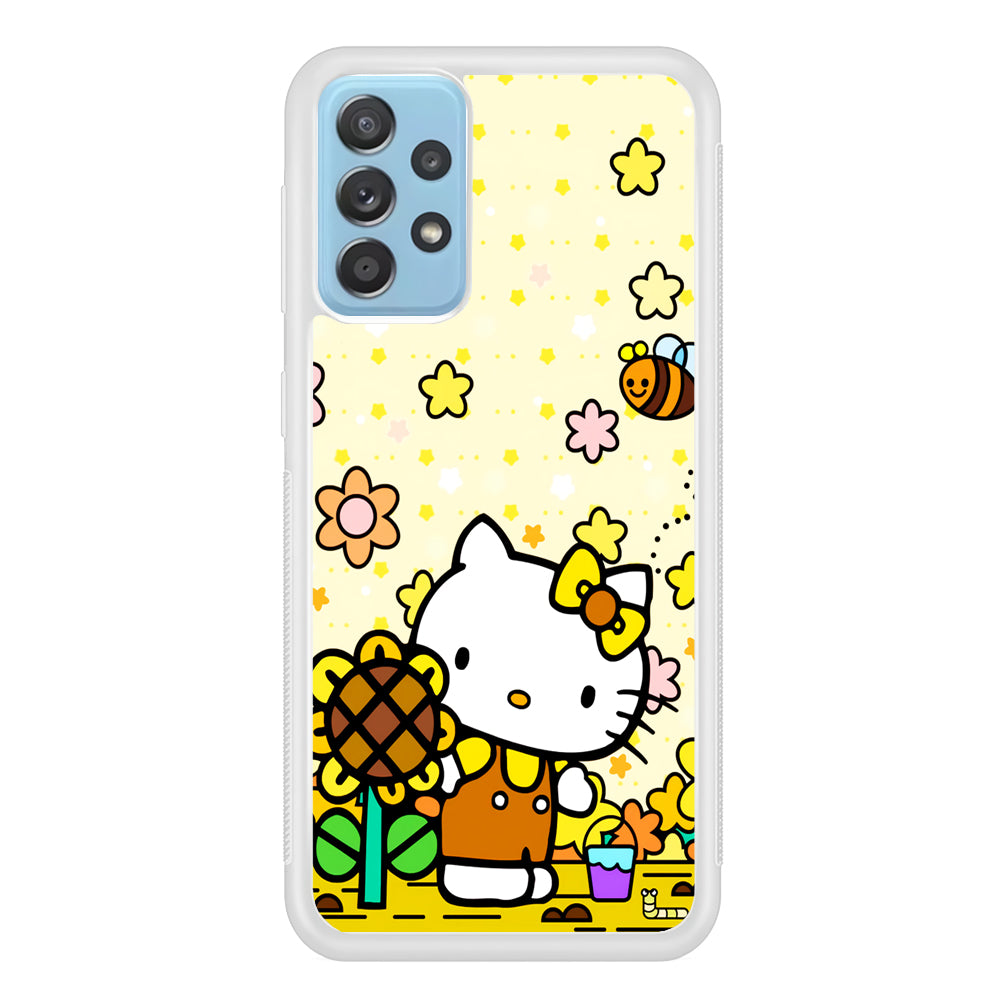 Hello Kitty Sun Flowers Samsung Galaxy A52 Case