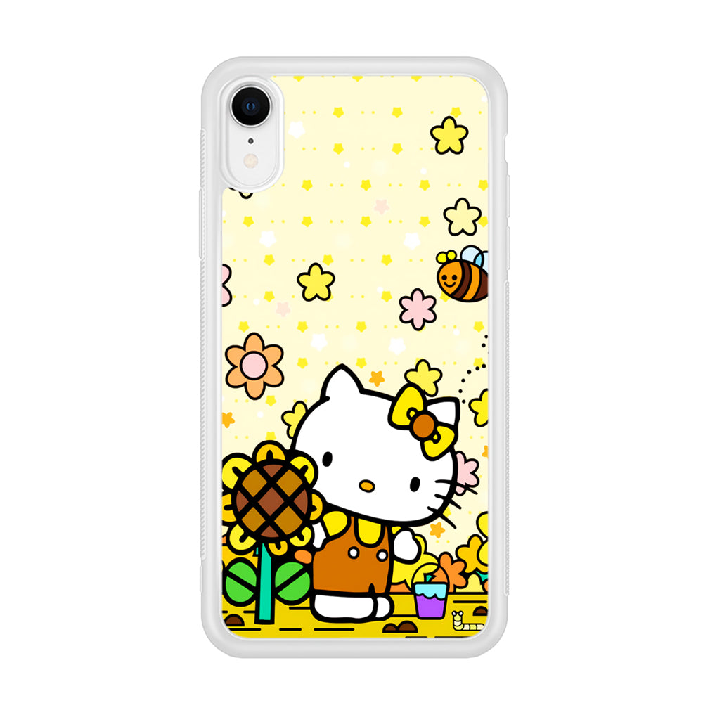 Hello Kitty Sun Flowers iPhone XR Case