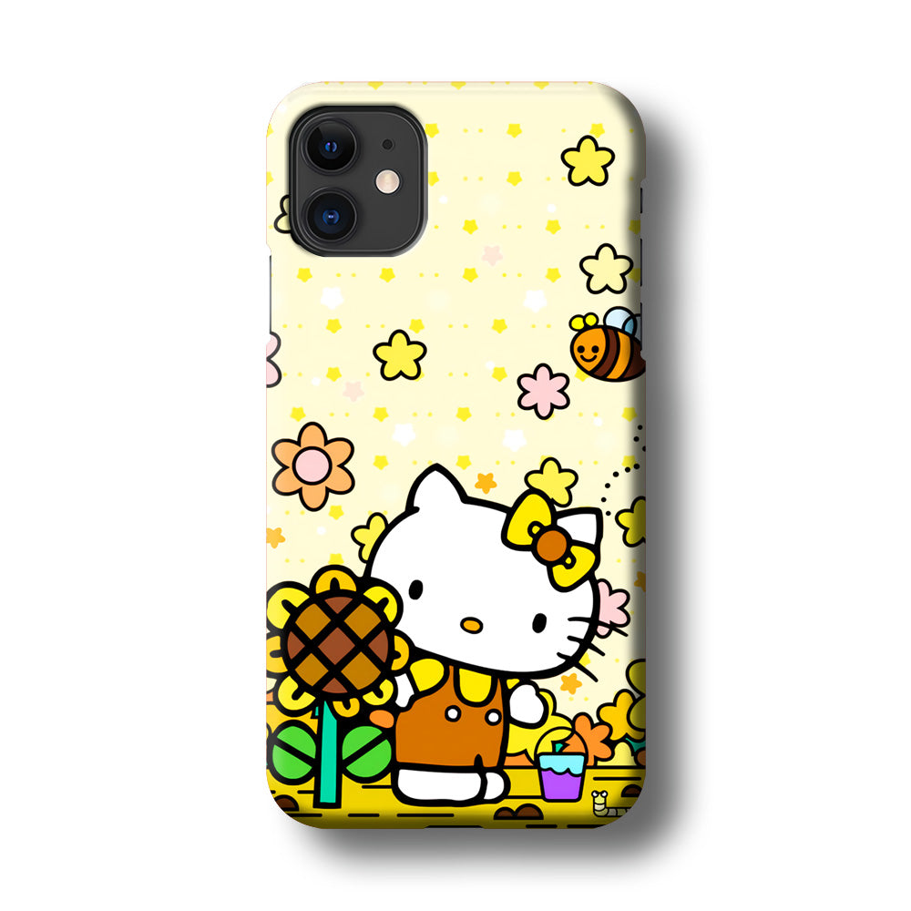 Hello Kitty Sun Flowers iPhone 11 Case