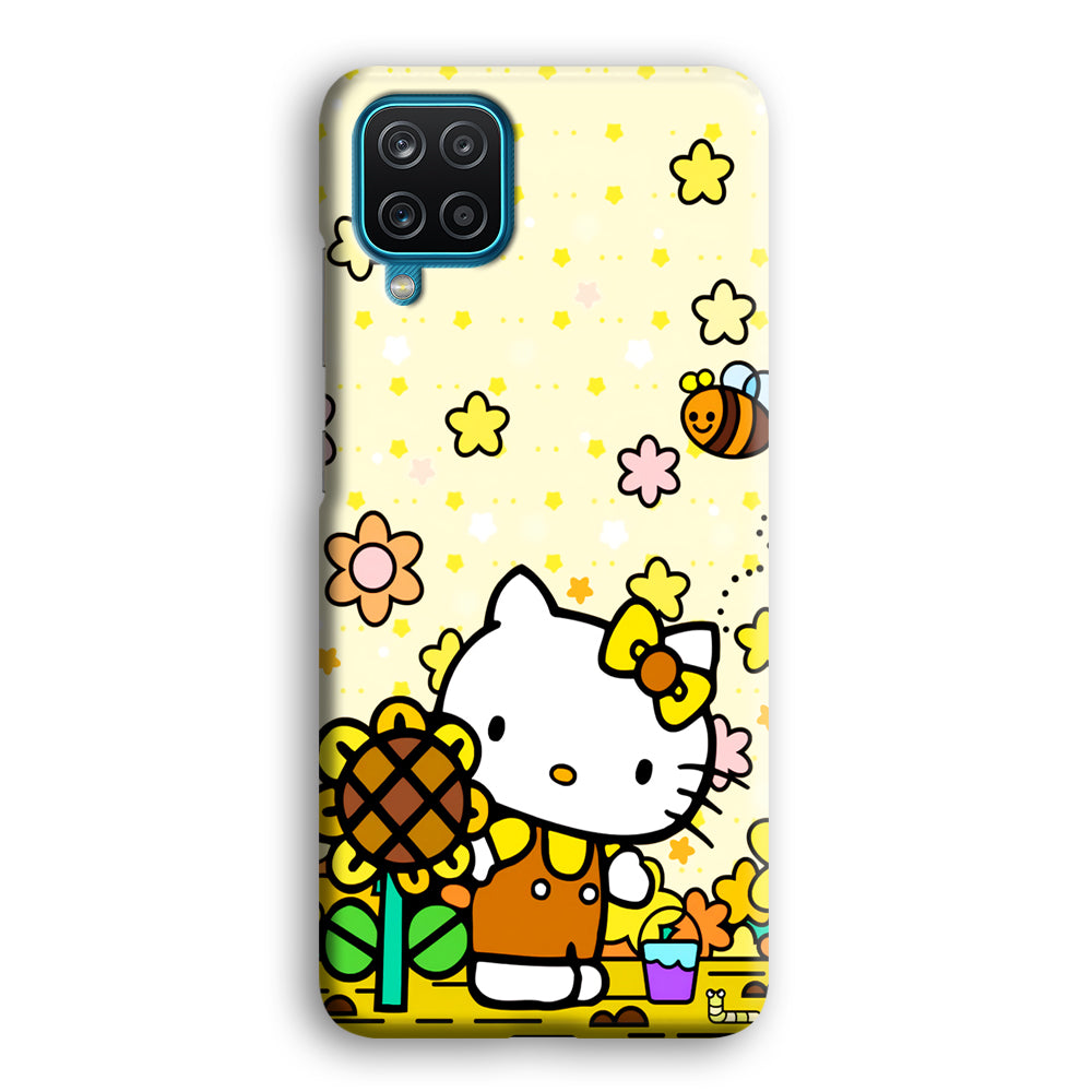 Hello Kitty Sun Flowers Samsung Galaxy A12 Case