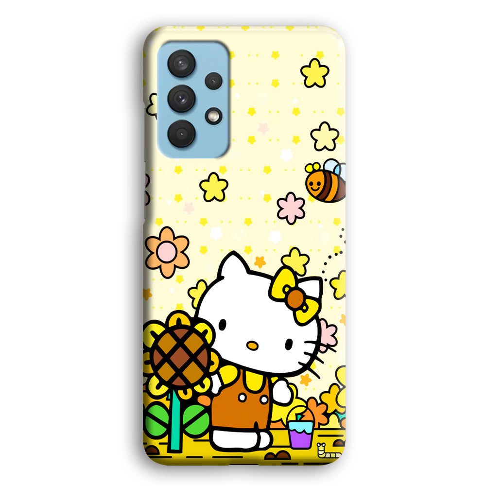 Hello Kitty Sun Flowers Samsung Galaxy A32 Case