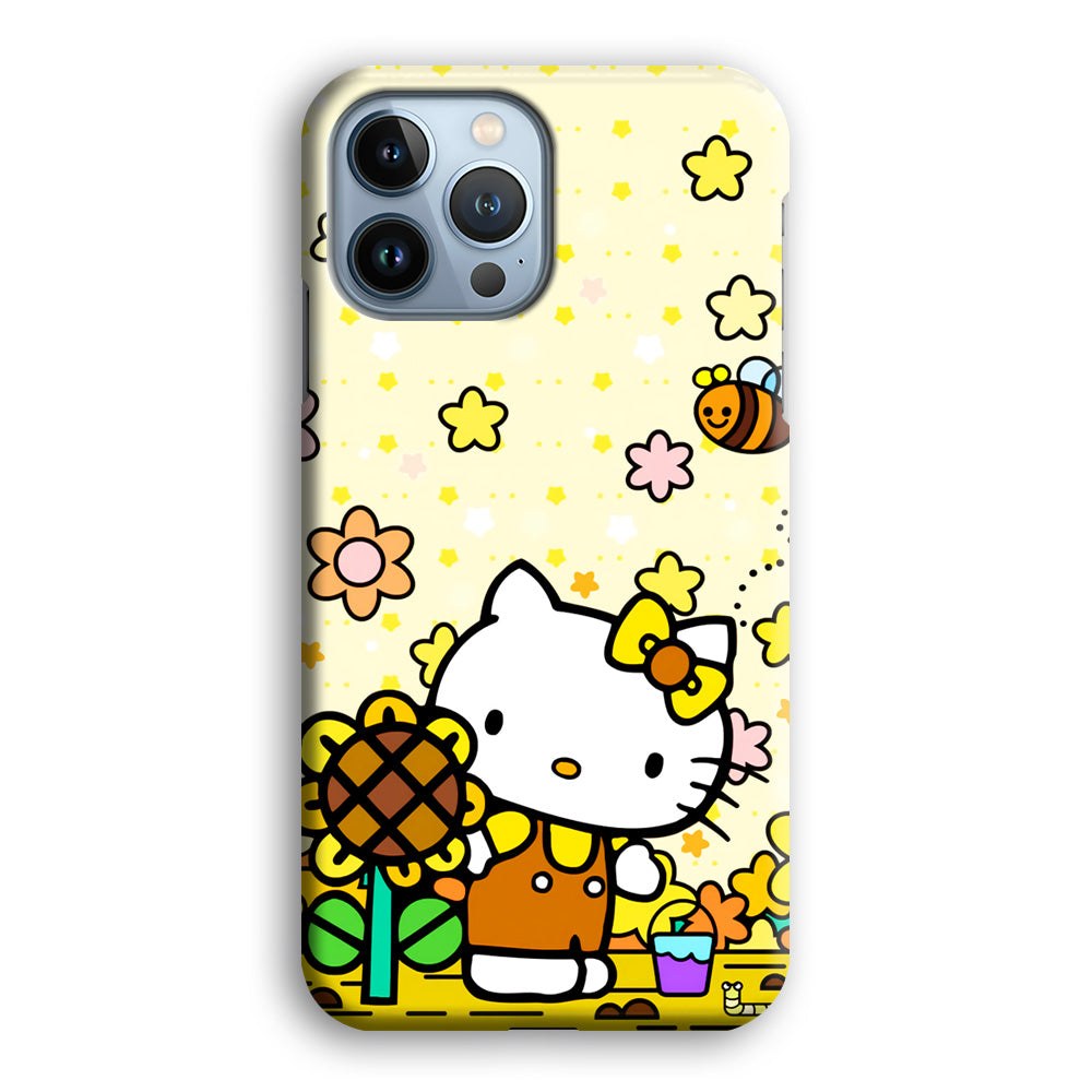 Hello Kitty Sun Flowers iPhone 13 Pro Case