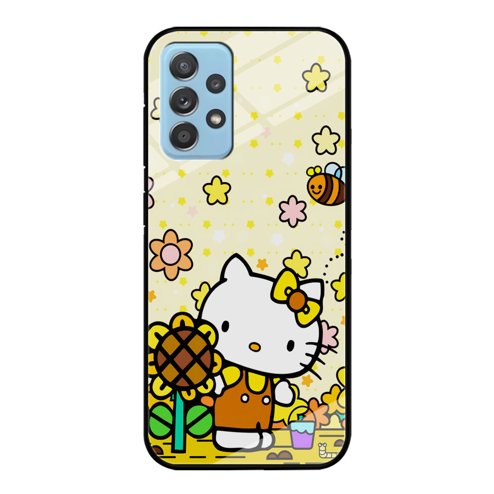 Hello Kitty Sun Flowers Samsung Galaxy A52 Case