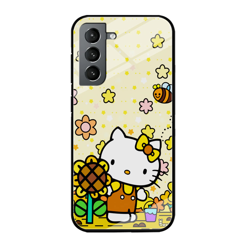 Hello Kitty Sun Flowers Samsung Galaxy S21 Plus Case