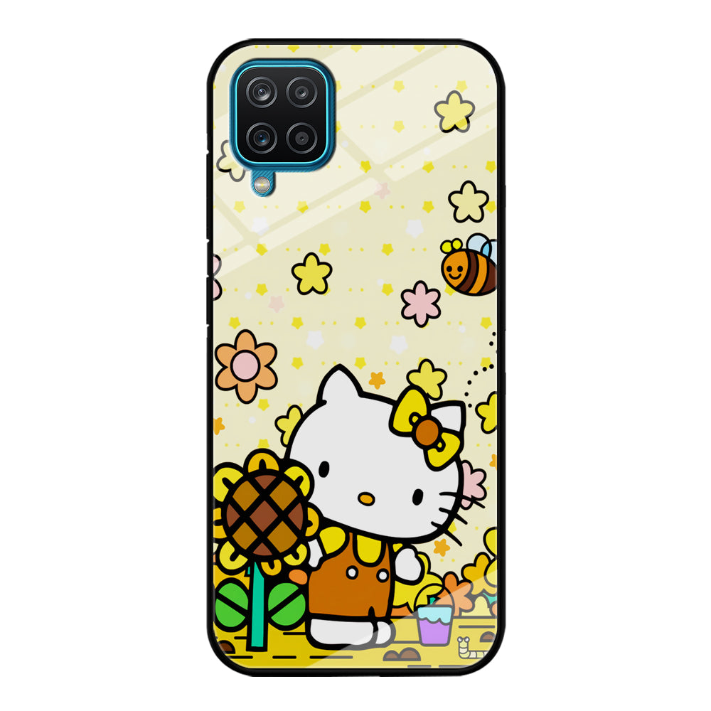 Hello Kitty Sun Flowers Samsung Galaxy A12 Case