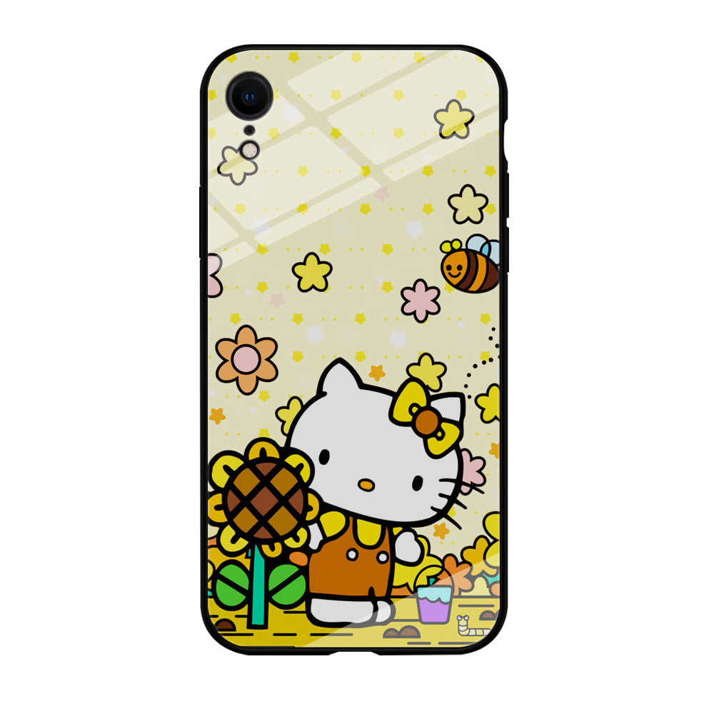 Hello Kitty Sun Flowers iPhone XR Case