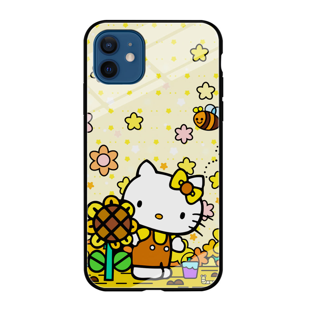 Hello Kitty Sun Flowers iPhone 12 Case