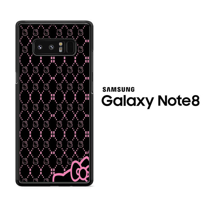 Hello Kitty Black Pink Samsung Galaxy Note 8 Case