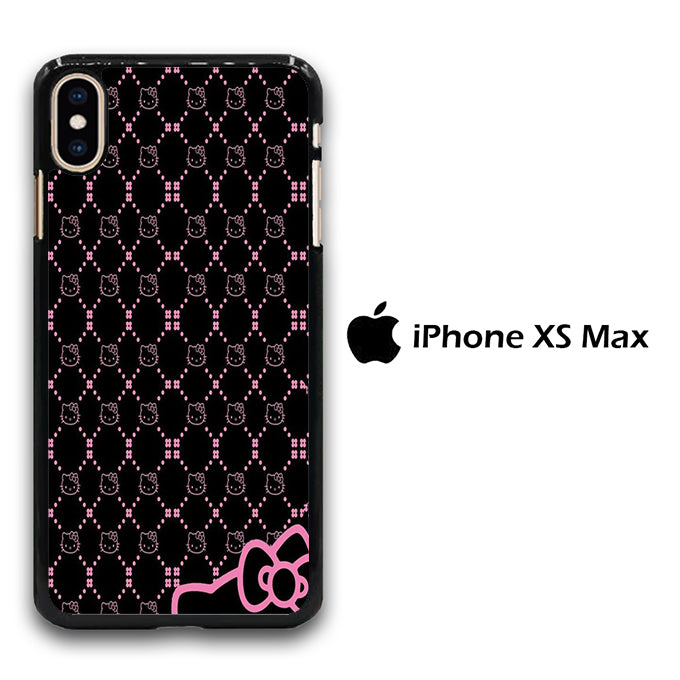 Hello Kitty Black Pink iPhone Xs Max Case