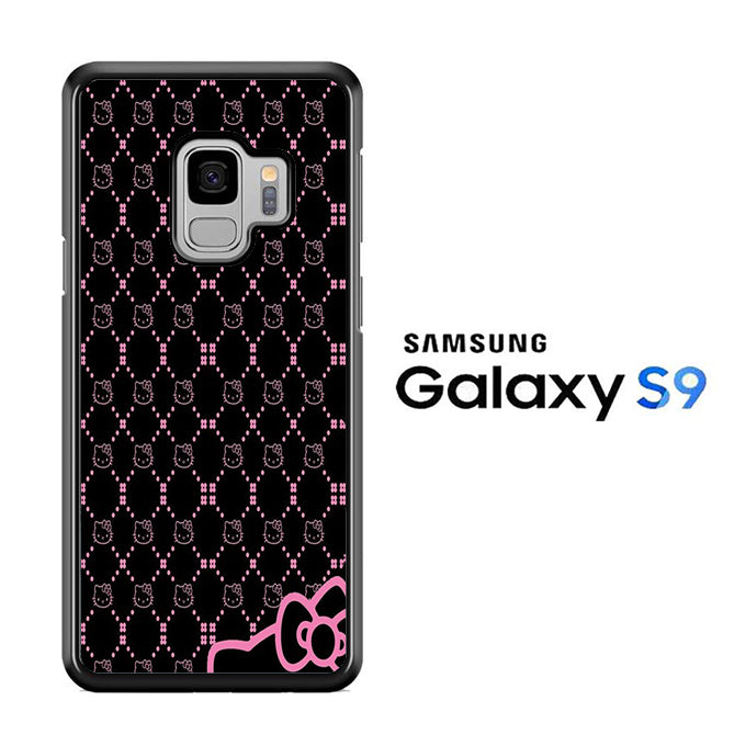 Hello Kitty Black Pink Samsung Galaxy S9 Case