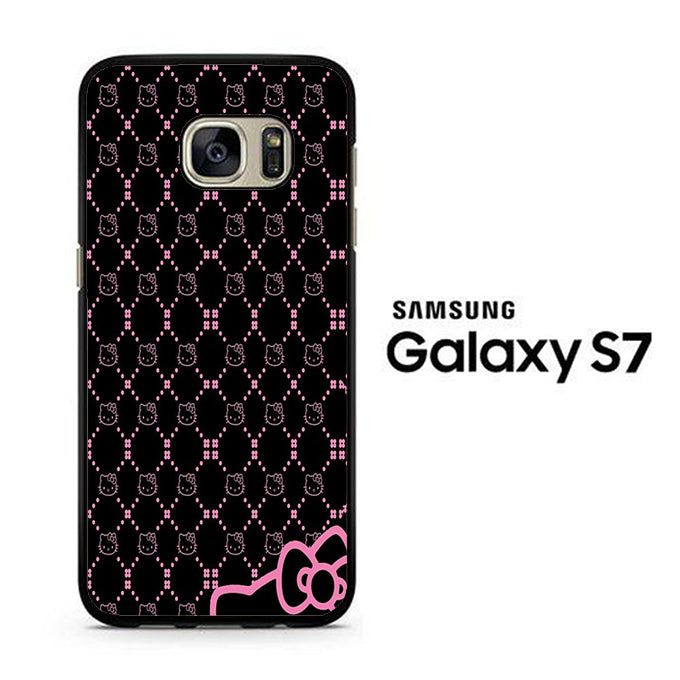 Hello Kitty Black Pink Samsung Galaxy S7 Case