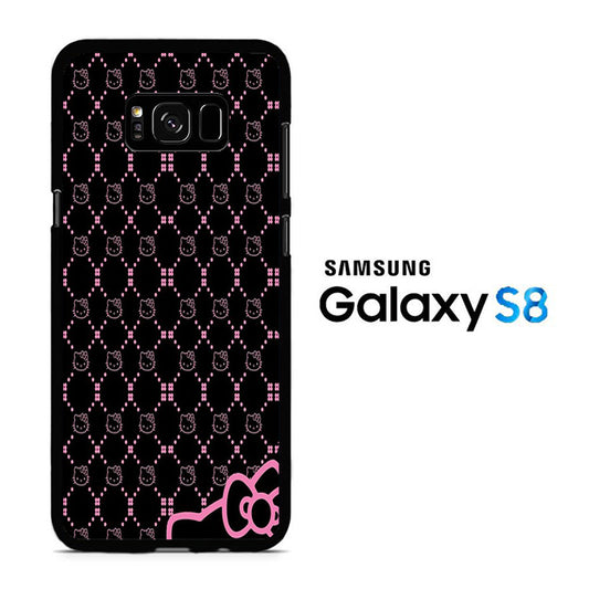 Hello Kitty Black Pink Samsung Galaxy S8 Case