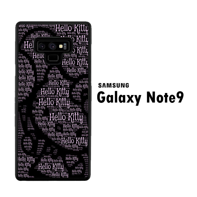 Hello Kitty Code Programming Style Samsung Galaxy Note 9 Case