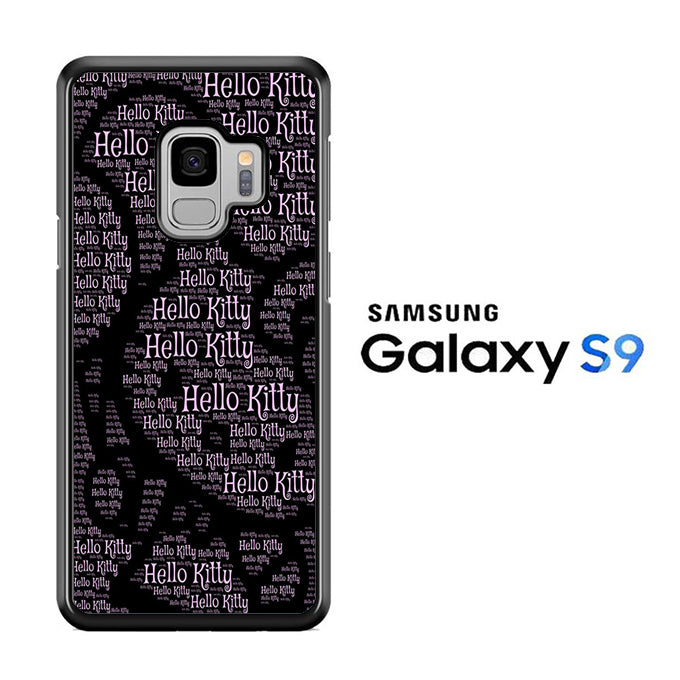 Hello Kitty Code Programming Style Samsung Galaxy S9 Case