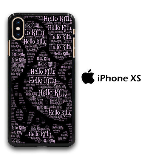 Hello Kitty Code Programming Style iPhone Xs Case
