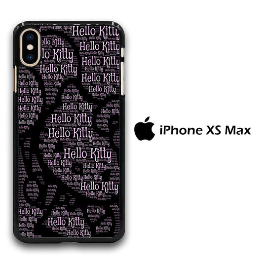 Hello Kitty Code Programming Style iPhone Xs Max Case