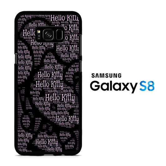 Hello Kitty Code Programming Style Samsung Galaxy S8 Case