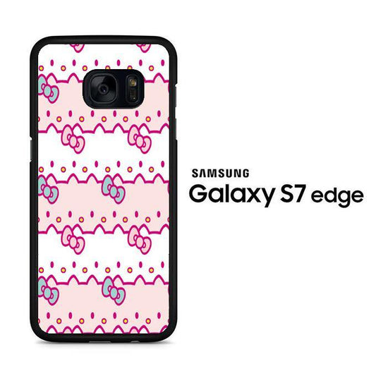 Hello Kitty Wallpaper Samsung Galaxy S7 Edge Case - ezzyst