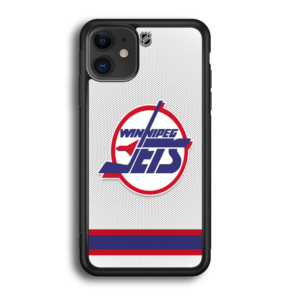 Hockey NHL Winnipeg Jets Jersey iPhone 12 Case