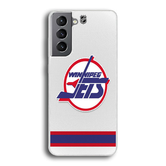 Hockey NHL Winnipeg Jets Jersey Samsung Galaxy S21 Plus Case