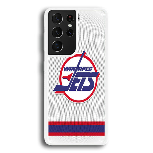 Hockey NHL Winnipeg Jets Jersey Samsung Galaxy S21 Ultra Case
