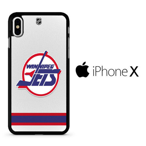 Hockey NHL Winnipeg Jets Jersey iPhone X Case